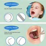 Dental Tools Kit,Removing Plaque and Tartar, Stainless, Tartar Scraper, Tooth Scaler, Dental Pick